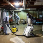 Basement Water Cleanup