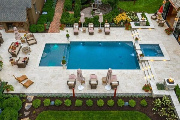 Pool Deck Paver Installation