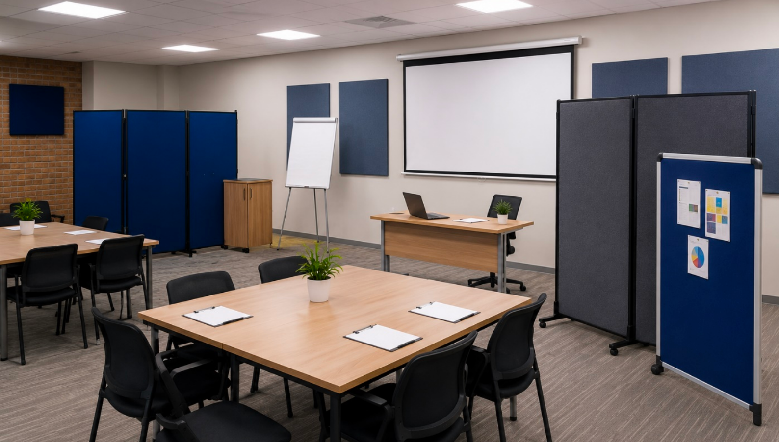 Setting Up a Multi-Purpose Training or Meeting Room on a Budget