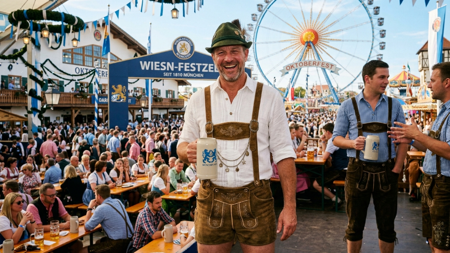 Oktoberfest Lederhosen Men 2026